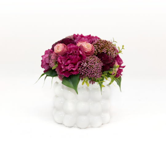 Burgundy Rose & Ranunculus Accent